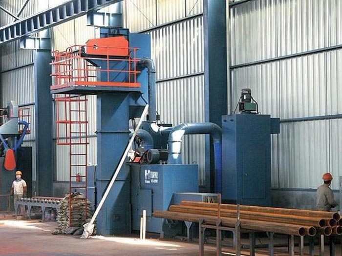 黄海网架杆件拋丸